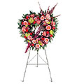  Sivas İnternetten çiçek siparişi  kalpli karisik çiçek perförje