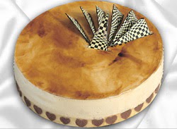 taze pasta 4 ile 6 kisilik yas pasta karamelli yaspasta  Sivas çiçekçi mağazası 
