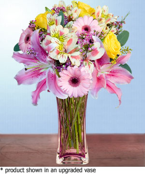 Anneme hediye karisik cam mevsim demeti  Sivas çiçek siparişi sitesi 
