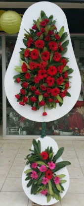 Çift katlı düğün nikah açılış çiçek modeli  Sivas çiçek siparişi sitesi 
